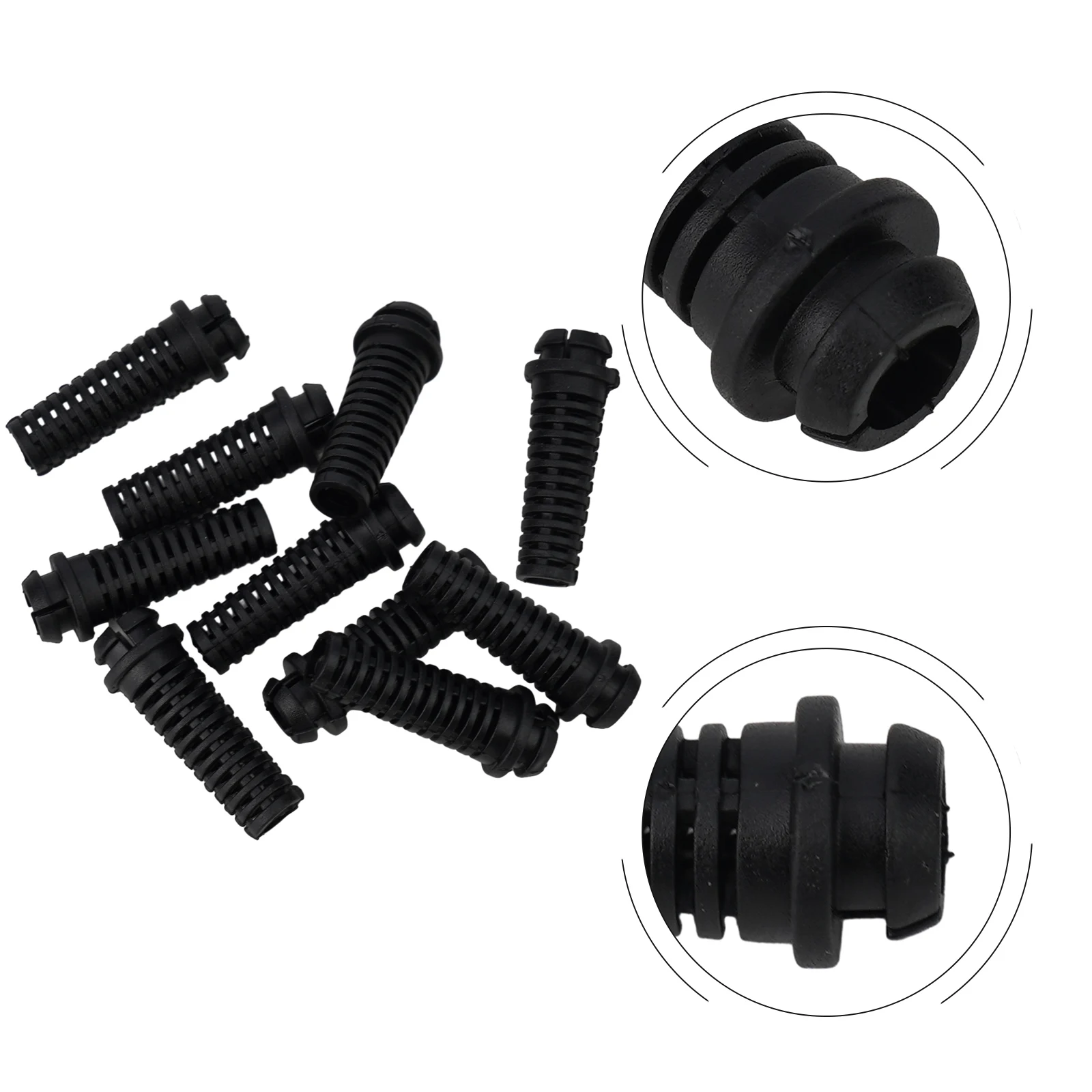 موصل غدة كابل مطاطي من مادة PVC مع تخفيف الضغط المطاطي لحماية كابل أداة الطاقة