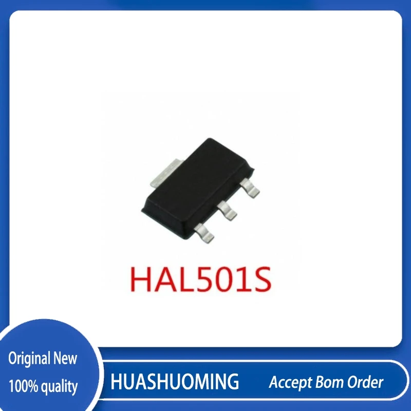 10Pcs/Lot  HAL501SF-A    501A  HAL501S HAL501SF  SOT-89