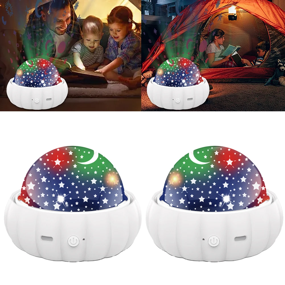 

2 в 1, проекционная лампа с динозавром, вращающаяся на 360 градусов детские фонари, проектор, звезды, луны, динозавры, 3D ночник для детской спальни