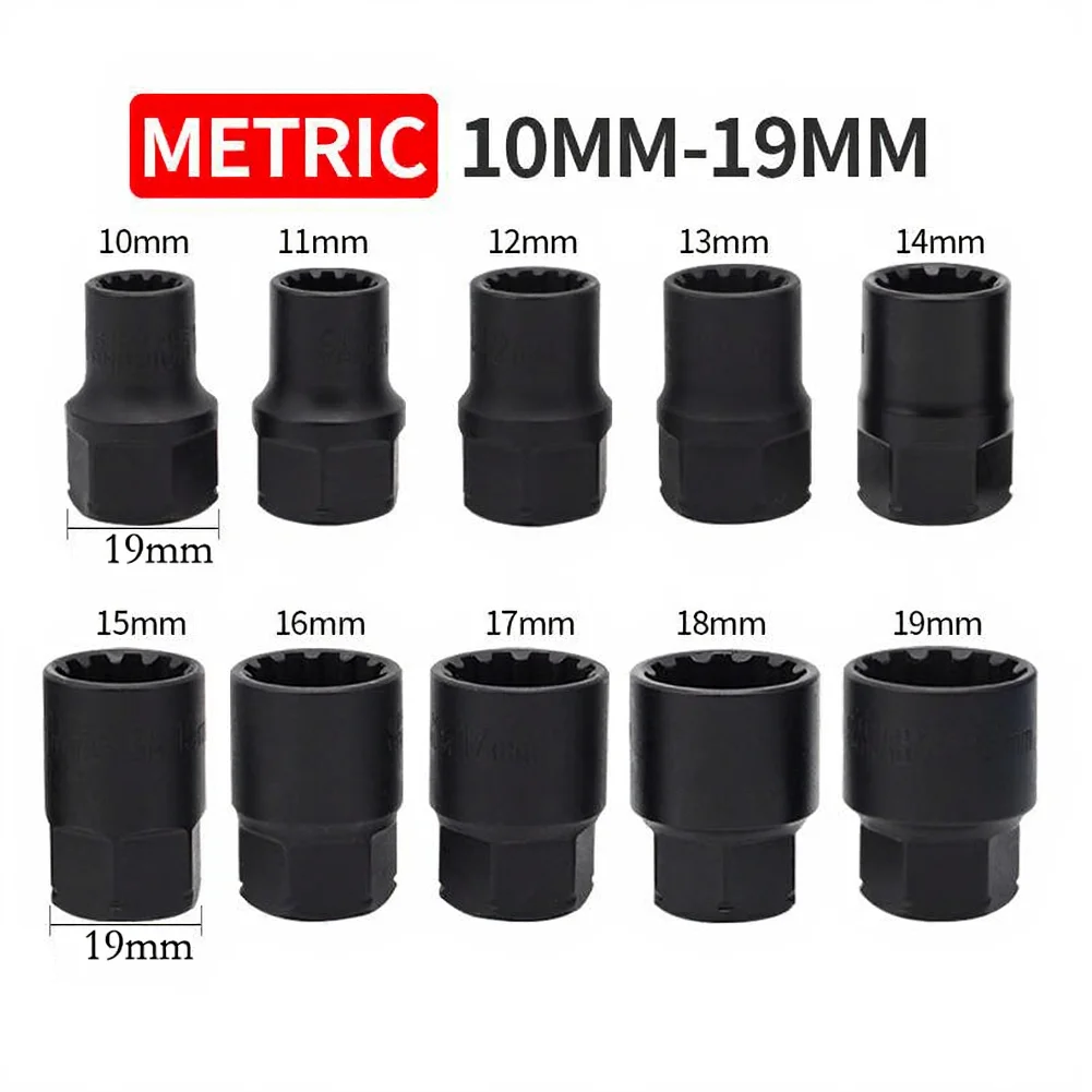 

1Set Core Ratchet Socket Wrench Kit Hexagonal Plum Blossom Shaped Teeth 6/12 Points Tool Adjustable Two-Way Wrench Set