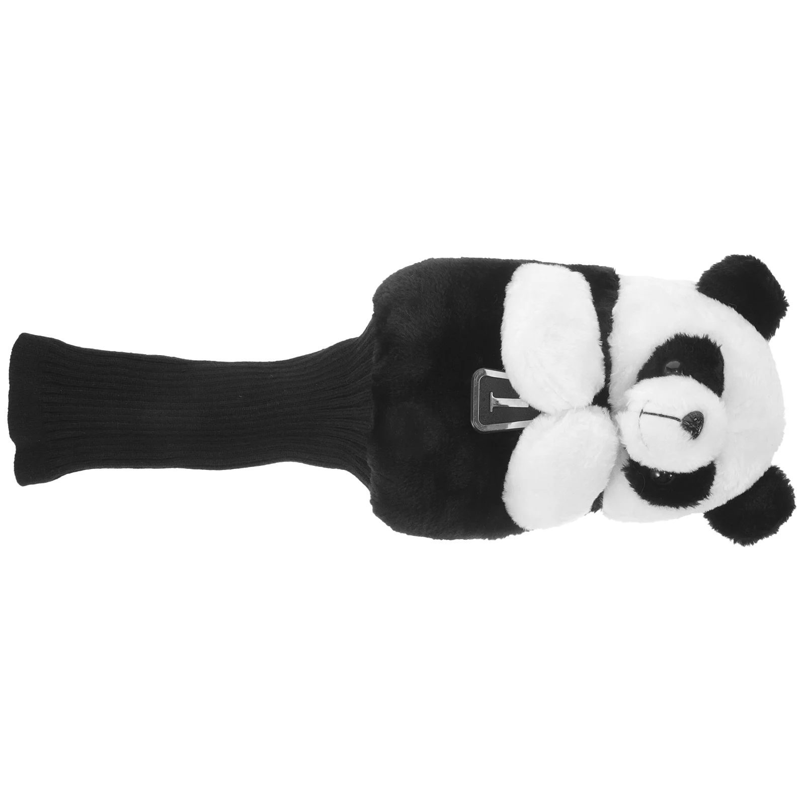 

Golf Club Head Cover Panda Shape Soft Cotton Elastic Sleeves Lightweight Durable Protection For Travel Outdoor Sports
