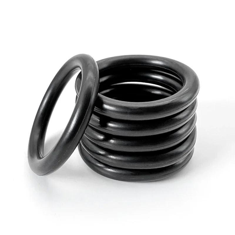 20/50/100Pcs NBR O Ring CS 0.5mm Nitrile Butadiene Rubber Oil Resistant Wear-resistant Gasket for Engine Oil Passages