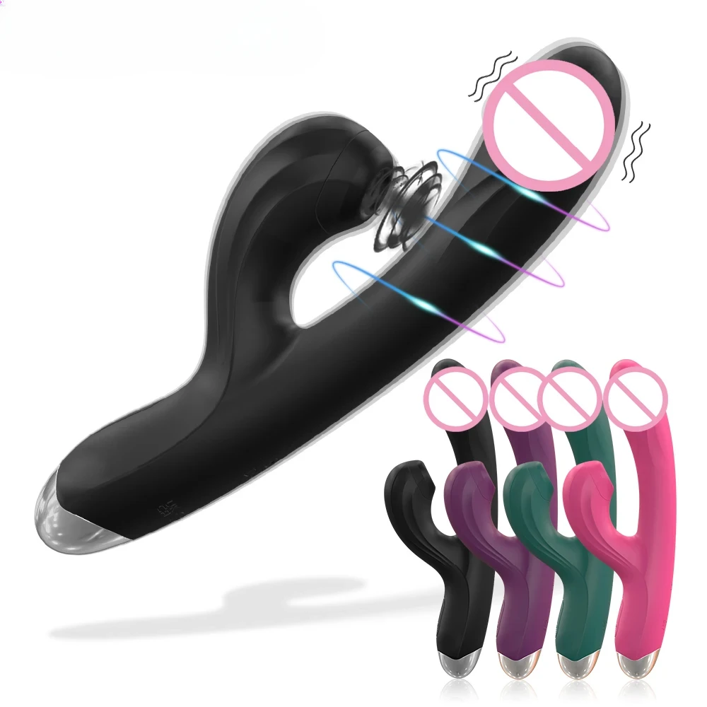 Vibrator Rabbit Suction Cup G Spot Female 20 Powerful Patterns Clitoral Vaginal Anal Plug Stimulator Dildo Sex Toys Adult Produc