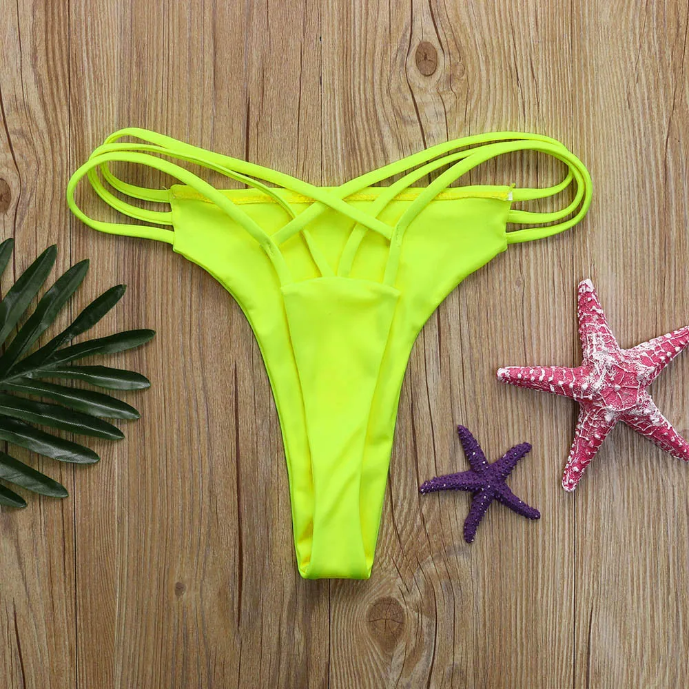 Swimwear 2024 Women Swim Sexy Bikini Trunks Thong Swimwear Swimsuit Bottoms Sexy Bikini Swim Women V Swimwears Tankinis Set 비키니