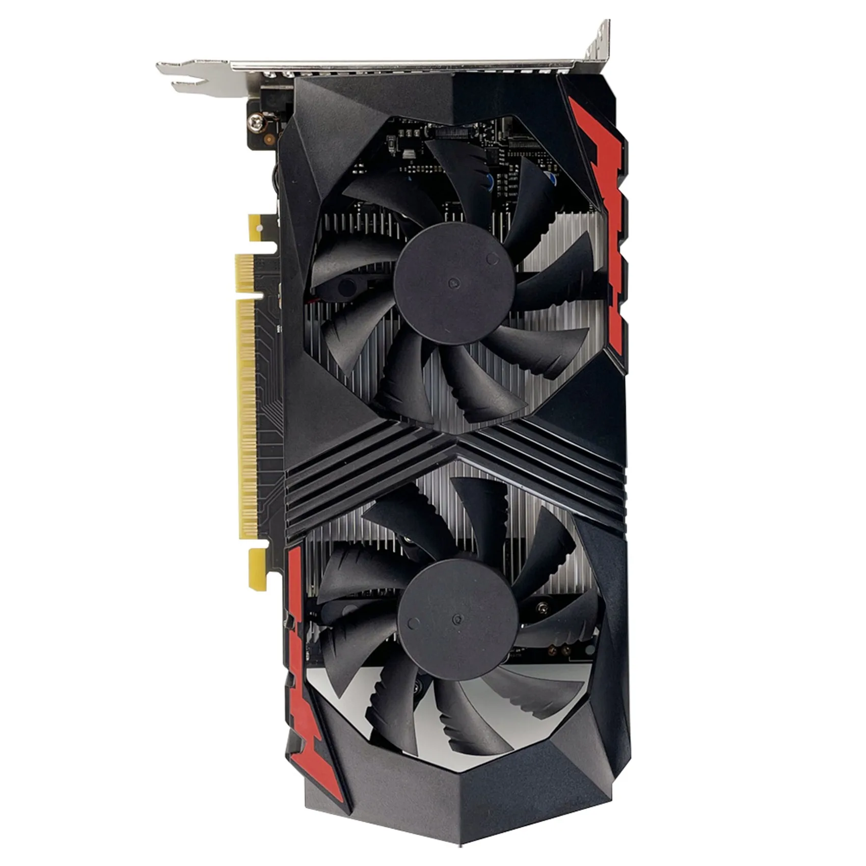 GTX1050Ti 4GB DDR5 128Bit Graphics Card 14Nm 1291MHz 1752MHz PCI E 3.0 Dual Fan HDMI-Compatible DP DVI Video Card