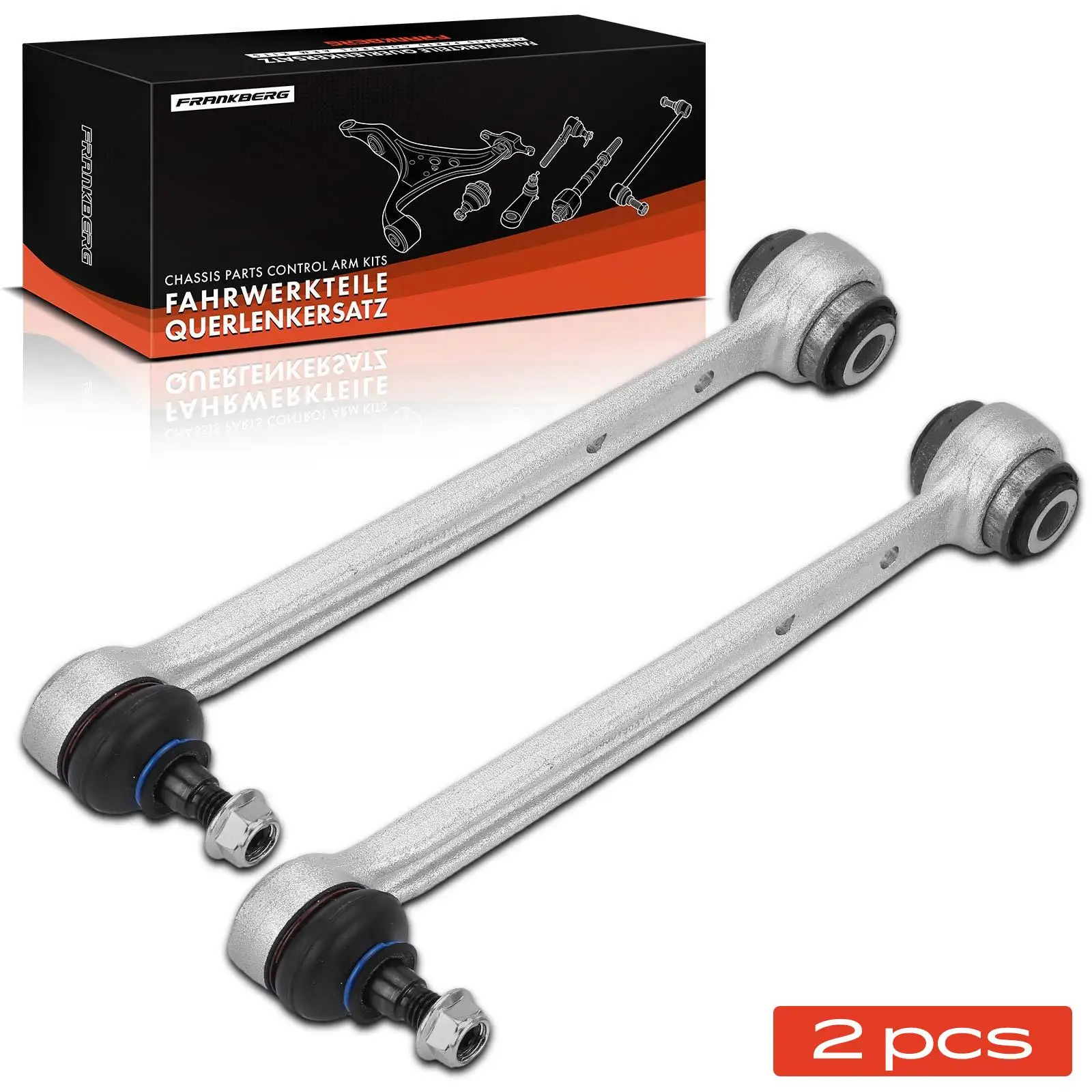 Frankberg 2x Draagarm Achteras Links Omlaag Rechts voor Mercedes C124 W124 S124 190 W201 C-Klasse W202 2103500653