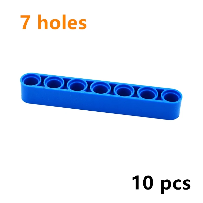 DIY Technische Teile Hubarm-Balken Dicke Bausteine Zubehör Großpackung Arm- und Lochbalken Mechanische High-Tech-Steine Leduo Kinderspielzeug – Detail 5