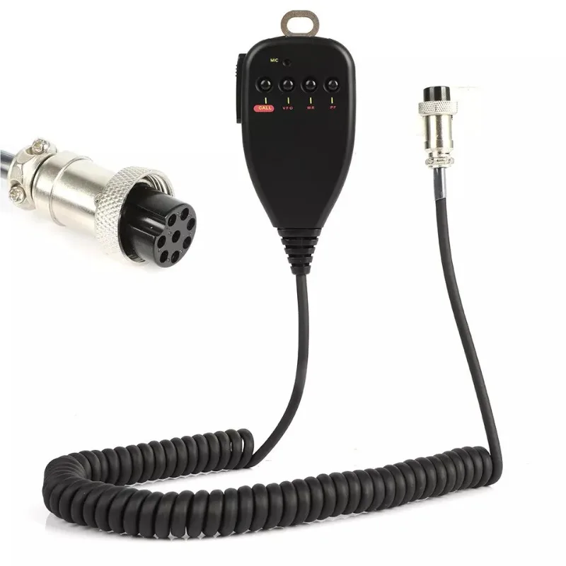 MC-44 8 PIN Handheld Shoulder Speaker Mic PTT for Kenwood Radio TM-231 TM-231A TM-431A TM-261TM-401A TM-211A TM-631A TW-4100A