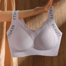 Prevention Of Sagging Underwear For Women With Large Breasts, Large Size, Traceless And Non-steel Ring-free Underwear Bra