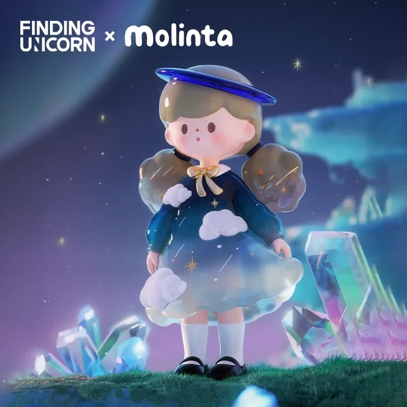 

Finding Unicorn Molinta Natural Series Blind Box Anime Action Figure Guess Bag Toy Ornament Figurines Home Decor Doll Model Gift