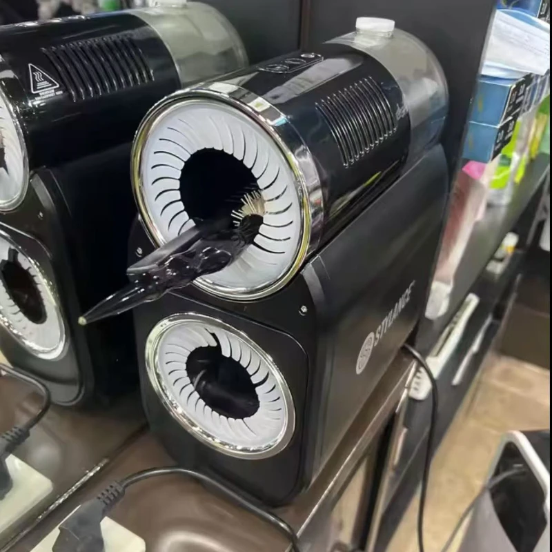 Professional PVC Automatic Hairbrush Cleaner Machine Electric Dryer for Fast Salon Barber Shop Equipment