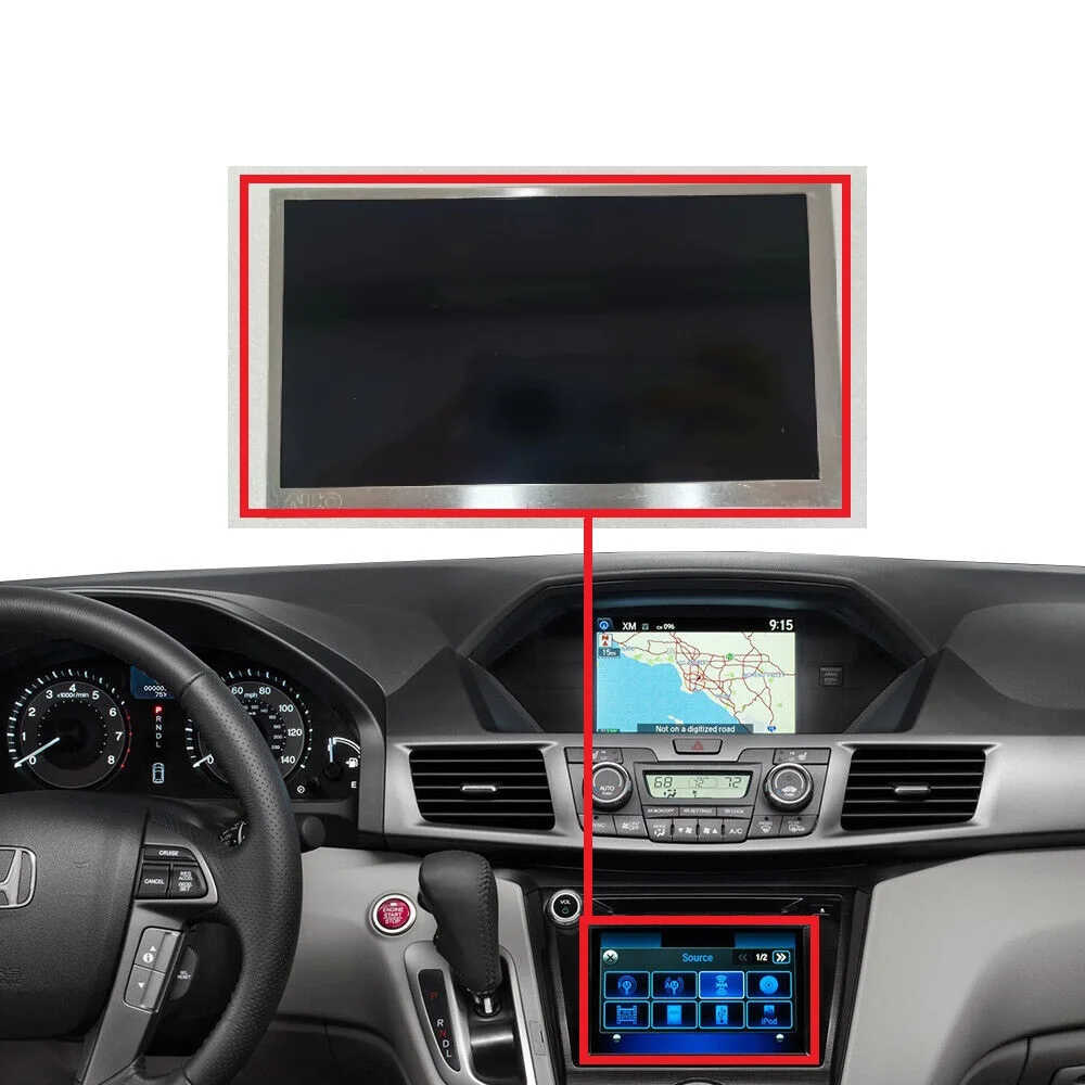 7-Inch LCD Screen Display panel For Acura MDX TLX Car DVD Radio