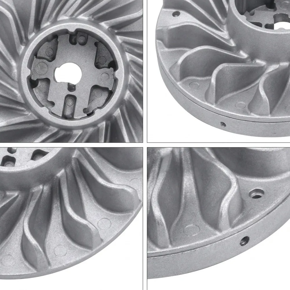 For Chainsaw Repair Silver Flywheel Rotor Power Tool Part Ignition Flywheel Robust Materials High-pressure Resistant