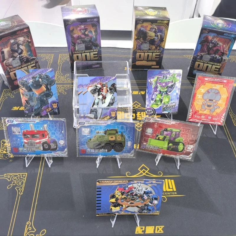 KAYOU Asli Transformers Origin Series Film Anime Periferal Koleksi Ulang Tahun Anak-anak Mainan Hadiah Kartu Kotak Asli