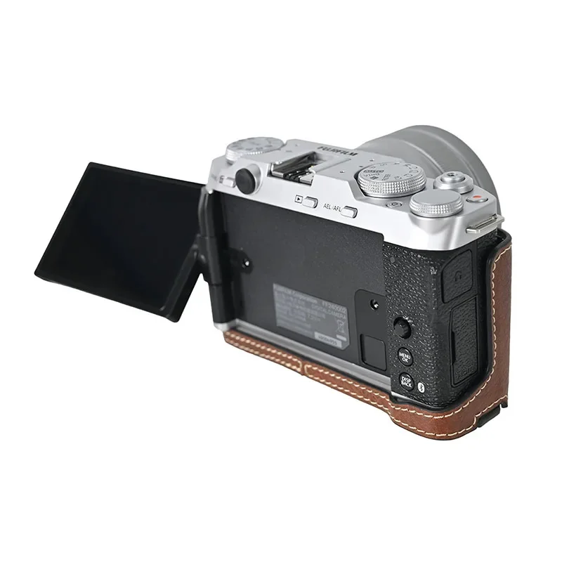 For Fujifilm X-M5 Retro Leather Protective Case Fuji XM5 Camera