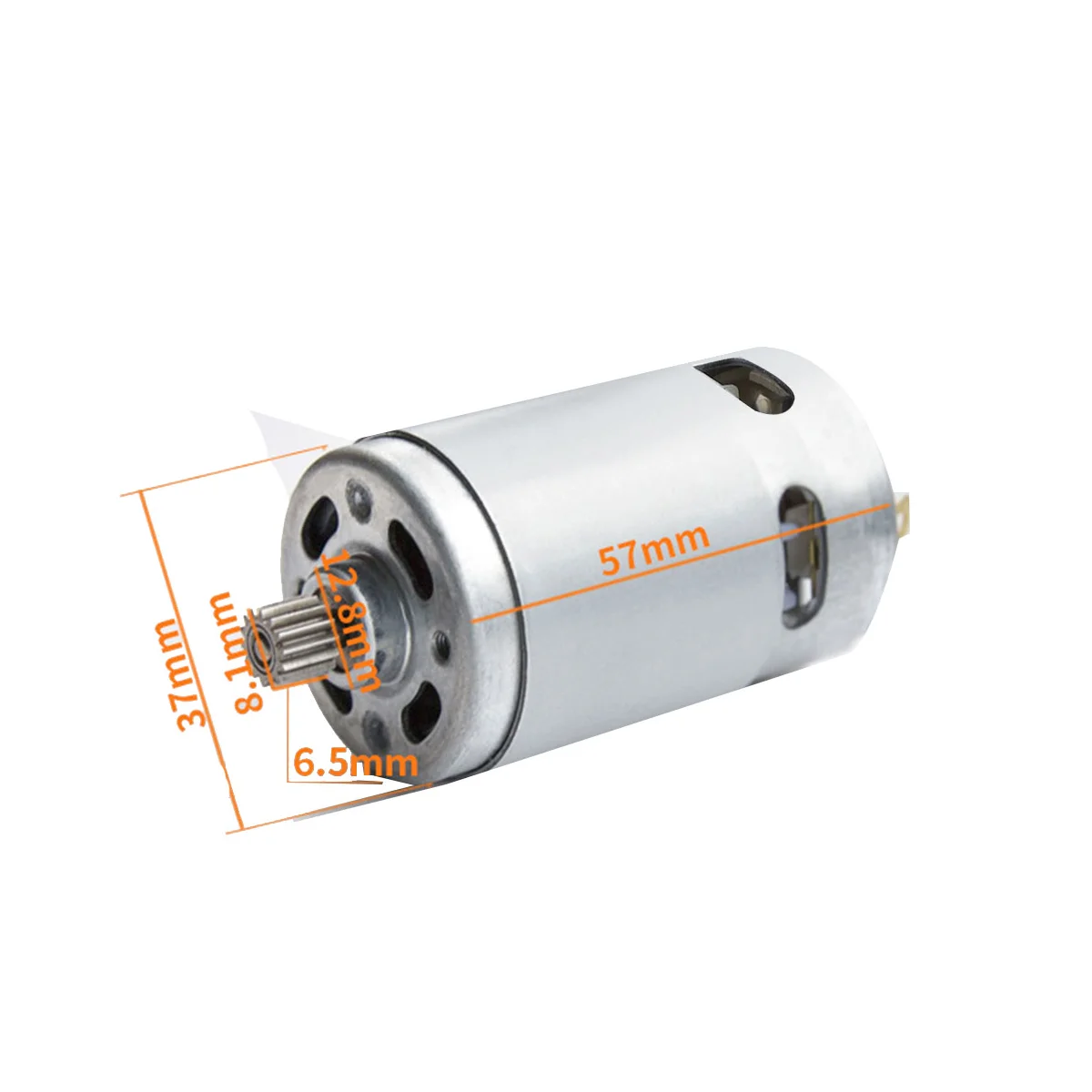 21 В RS550 Матовый двигатель 14 зубьев подходит для 4/6-дюймовой беспроводной мини-пилы для лесозаготовок, аксессуары для бензопилы