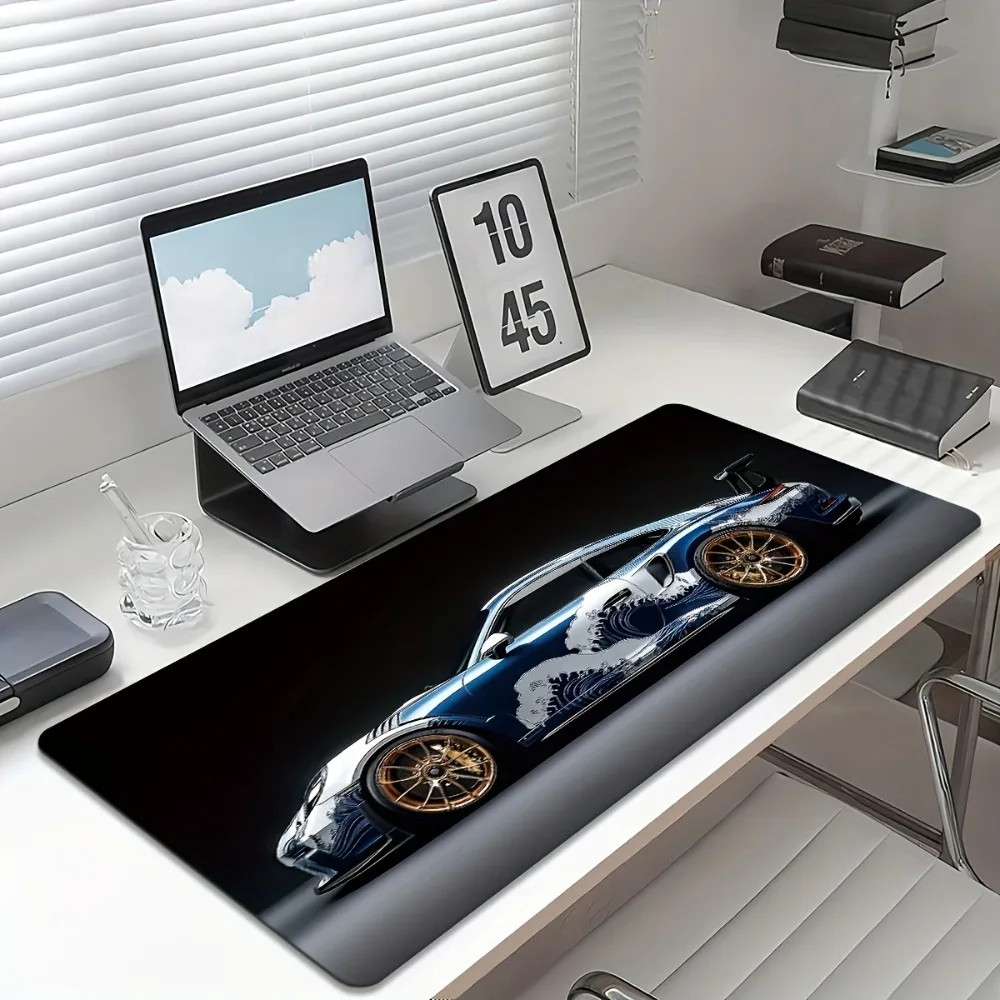 Greative автомобильный коврик для мыши, большие игровые аксессуары, крутой механический коврик для клавиатуры, расширенный офисный настольный коврик, нескользящий, высокое качество