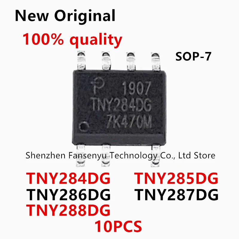 

(10piece) 100% New TNY284DG TNY285DG TNY286DG TNY287DG TNY288DG sop-7 Chipset