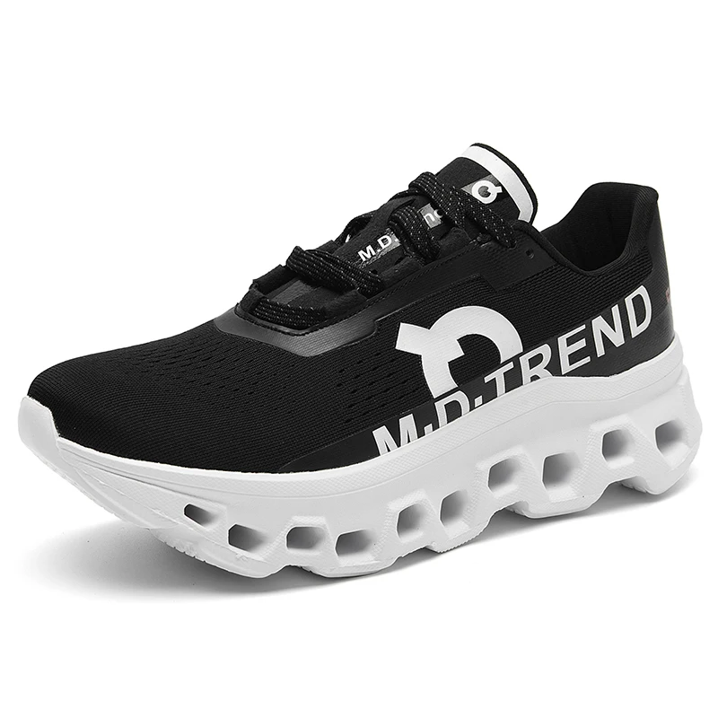 Outdoor Hardloopschoenen Voor Mannen, Casual Sneakers, Demping, Luxe Merk, Basis Wandelschoenen, Gym Trend, Winter, Nieuw, 2024