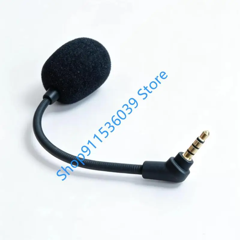 Replacement Microphone for HyperX Cloud Flight Wireless Gaming Headsets 3.5mm Detachable Mic