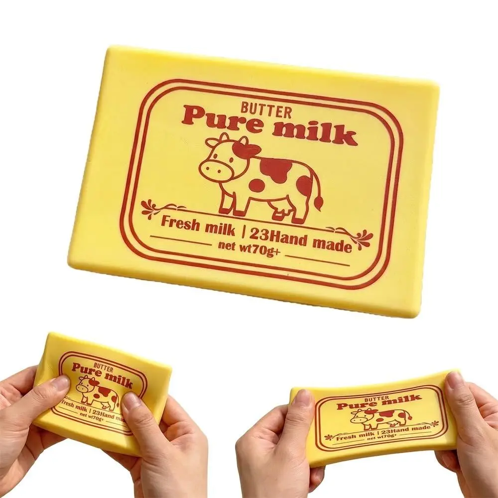 Creative Slow Rebound Butter Brick Squishy Soft Stress Relief Squeeze Sensory Fidget Adults