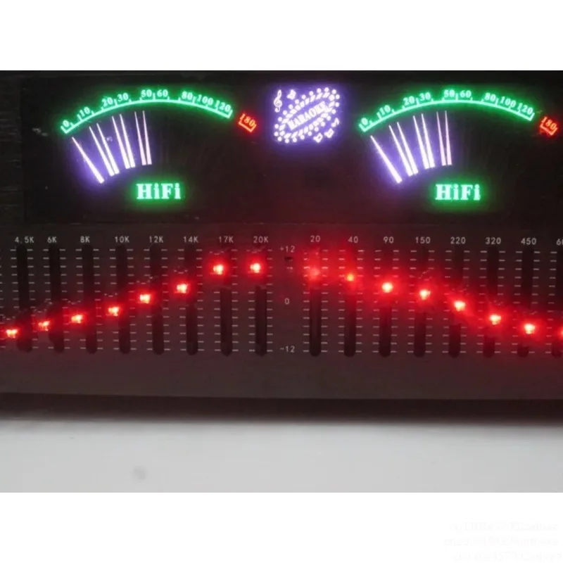 40 Segment 5.0 Lossless Bluetooth Card Stereo High, Medium, and Low Frequencies Hifi Fever Home EQ Equalizer Tuner