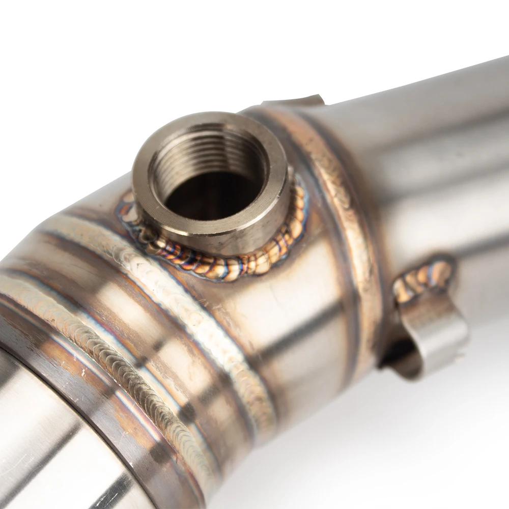 ER6F Exhaust Middle Link Pipe for Kawasaki ER6N ER6F 2006-2022 51MM interface Motorcycle Exhaust Pipe Sports Street Bike Kit view 3