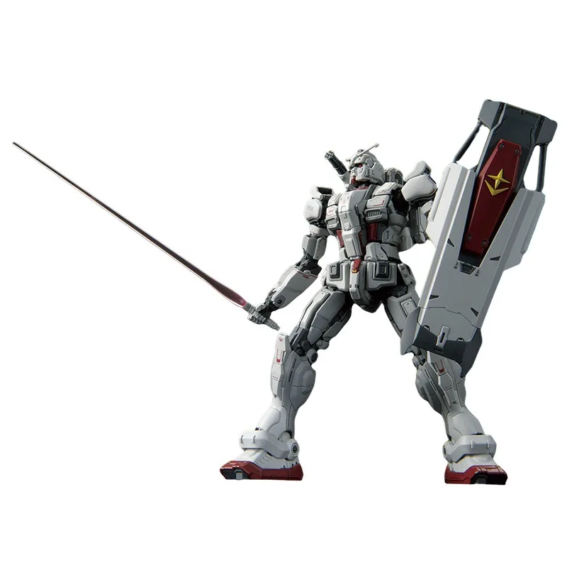 بانداي حقيقية HG RX-78[G]E GUNDAM EX [RFV] 1/144 أنيمي عمل الشكل تحصيل التجمع نموذج اللعب الحلي هدية الأطفال