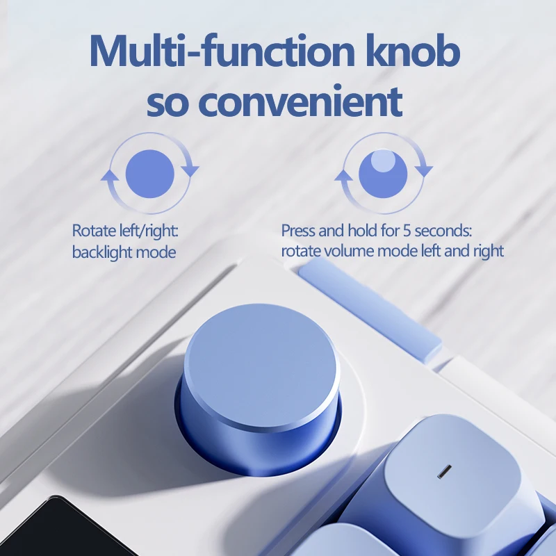 Langtu L98 Keyboard Wireless Bluetooth Mechanical Keyboard Gasket Led Screen Rgb Customized Keyboard Accessory For Desktop Pc