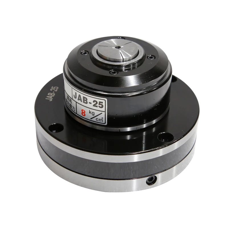 

JAB-25 Internal or External Clamping Rotary Pneumatic Collet Chuck