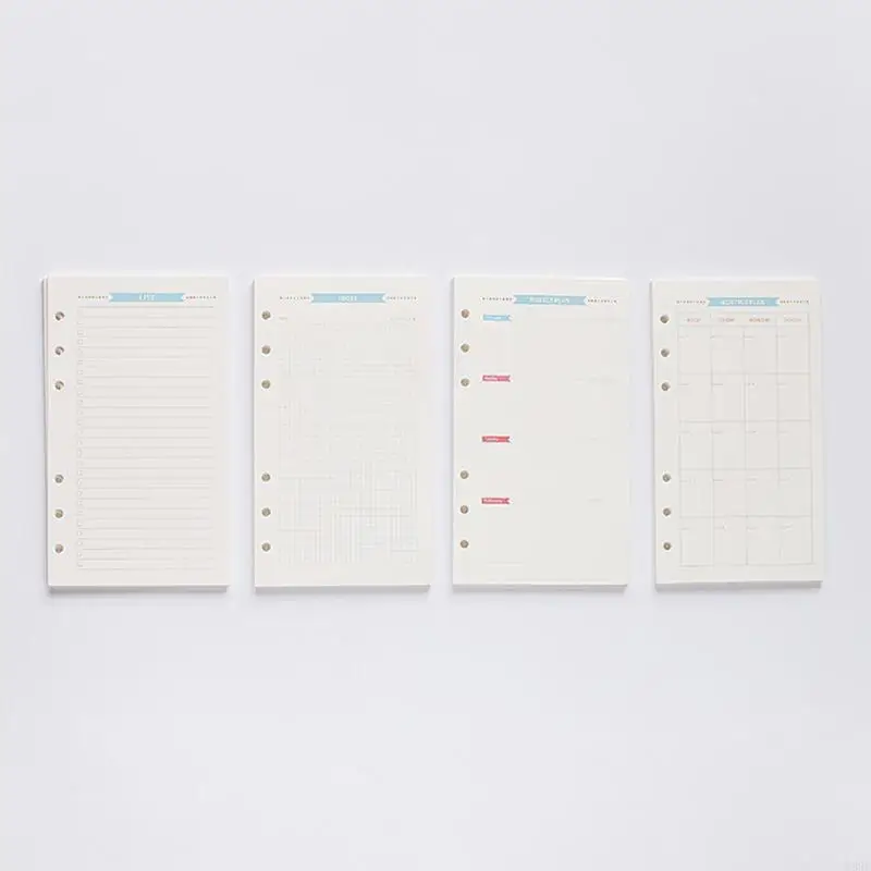 W89C Документы для заполнения для ноутбука Loosh-Leaf.