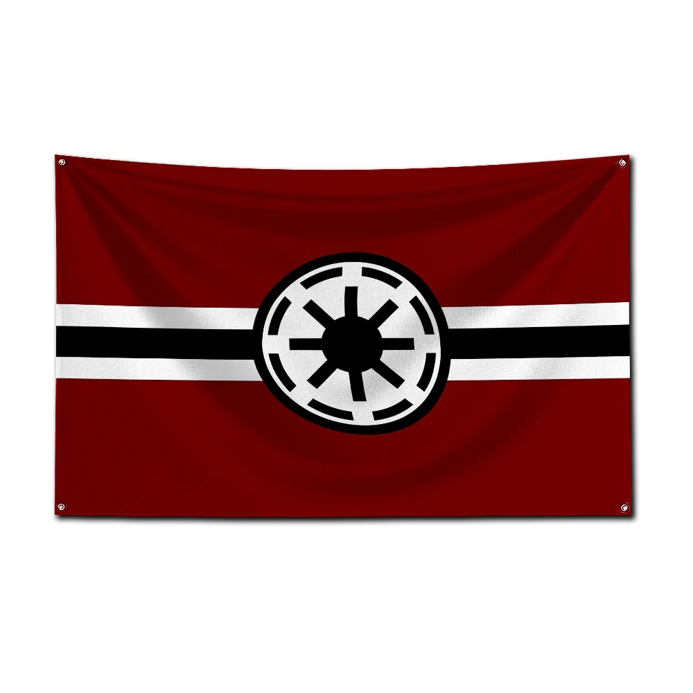 3x5 Ft Galactic Empire Rebel Alliance Flag Polyester Digital Printing Banner For Garage or Out door Decoration