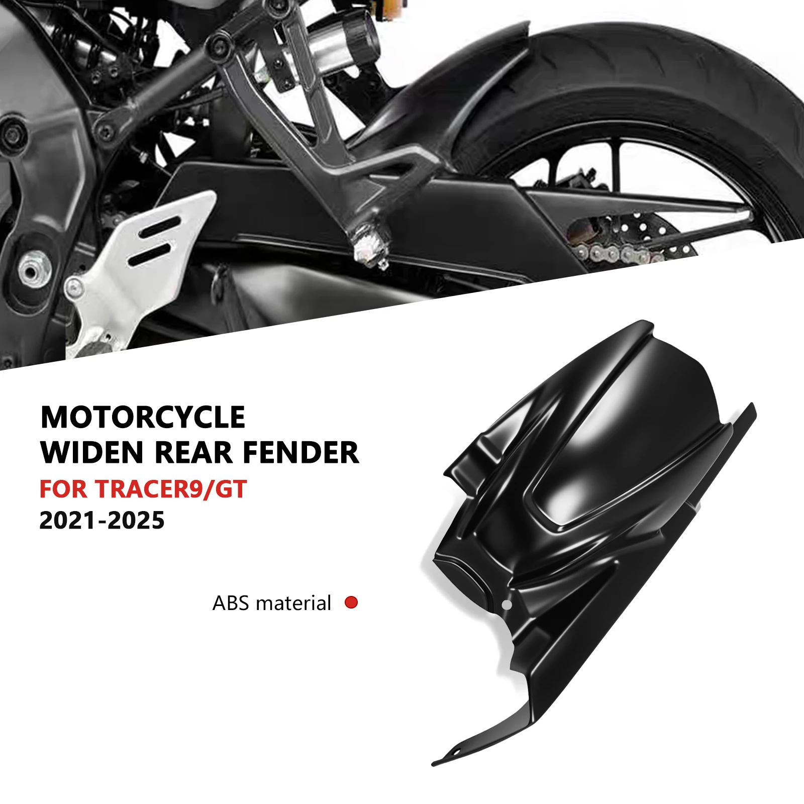 ل الراسم 9GT الراسم 9 2021 2022 2023 2024 2025 دراجة نارية الحاجز الخلفي قطعة من نسيج سبلاش الحرس عجلة المعانقة Mudflap #1