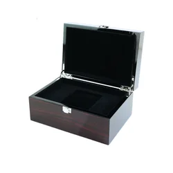 Glossy Paint Boutique Packaging Gift Box Watch Box Large Single and Double High Gloss Painted Wooden Box