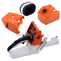 LETAOSK Gas Fuel Tank Housing Filler Cap Rear Handle Fit For Stihl MS660 066 MS650 ChainsawAccessories