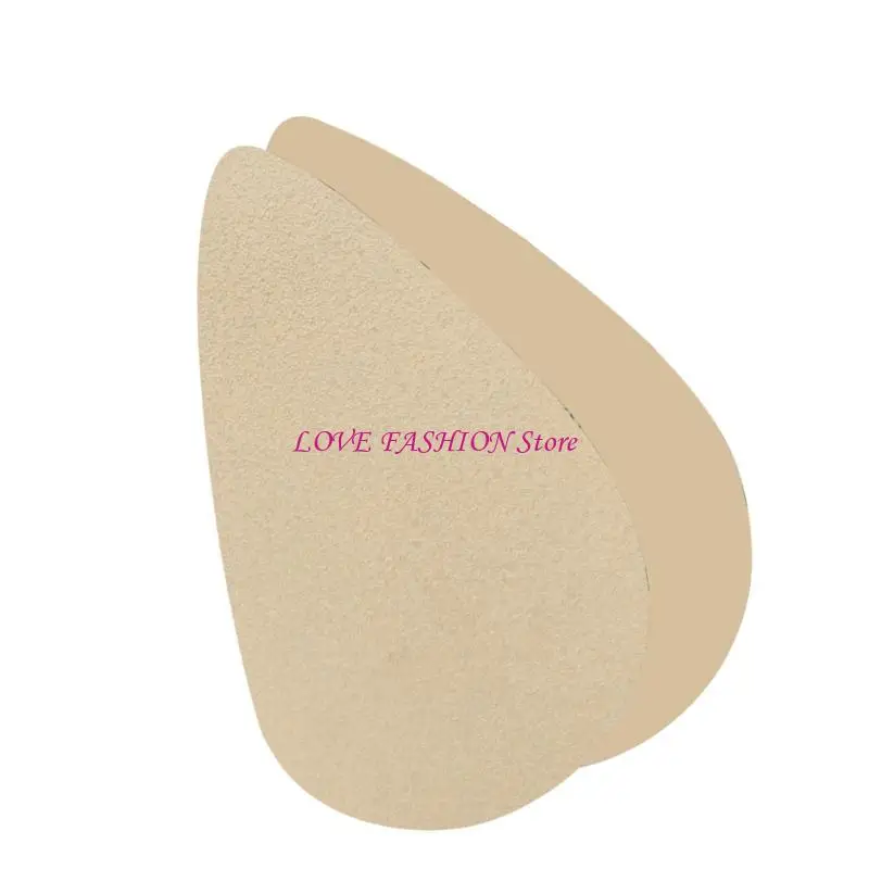 

Clear Resin Gel Shoe Grip Pad Slip Resistant Adhesive High Heel Forefoot Protectors for Women High Heel Work Shoes Y166