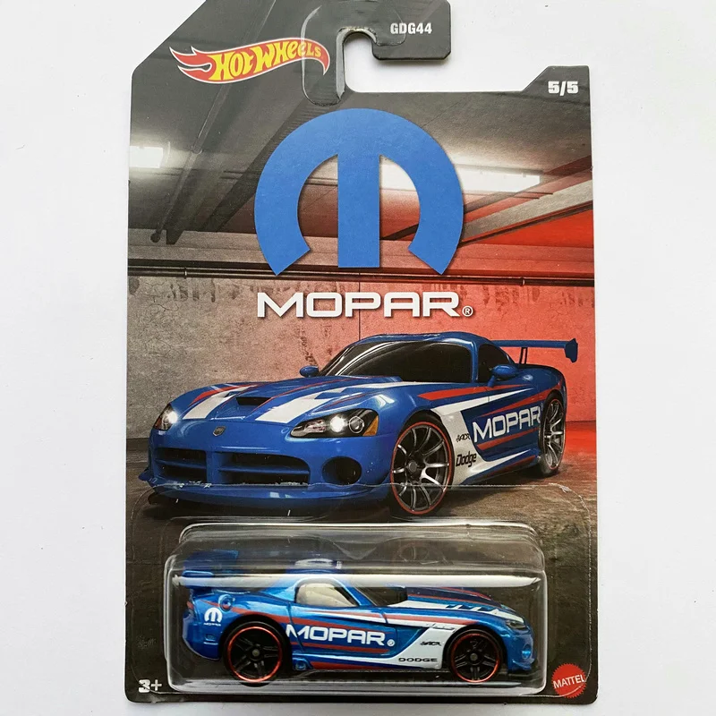 Hot Wheels Cars MOPAR DODGE VIPER SRT10 ACR 15 DODGE CHARGER SRT 1/64 Metal Die-cast Model Collection Toy Vehicles GDG44