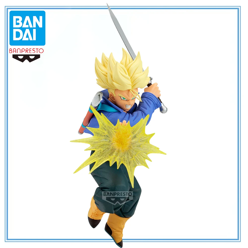 

100% оригинал Bandai Spirits BANPRESTO GxMateria Dragon Ball Z Future Trunks SSJ Кукла Модель Коллекция Серия Аниме Фигурка