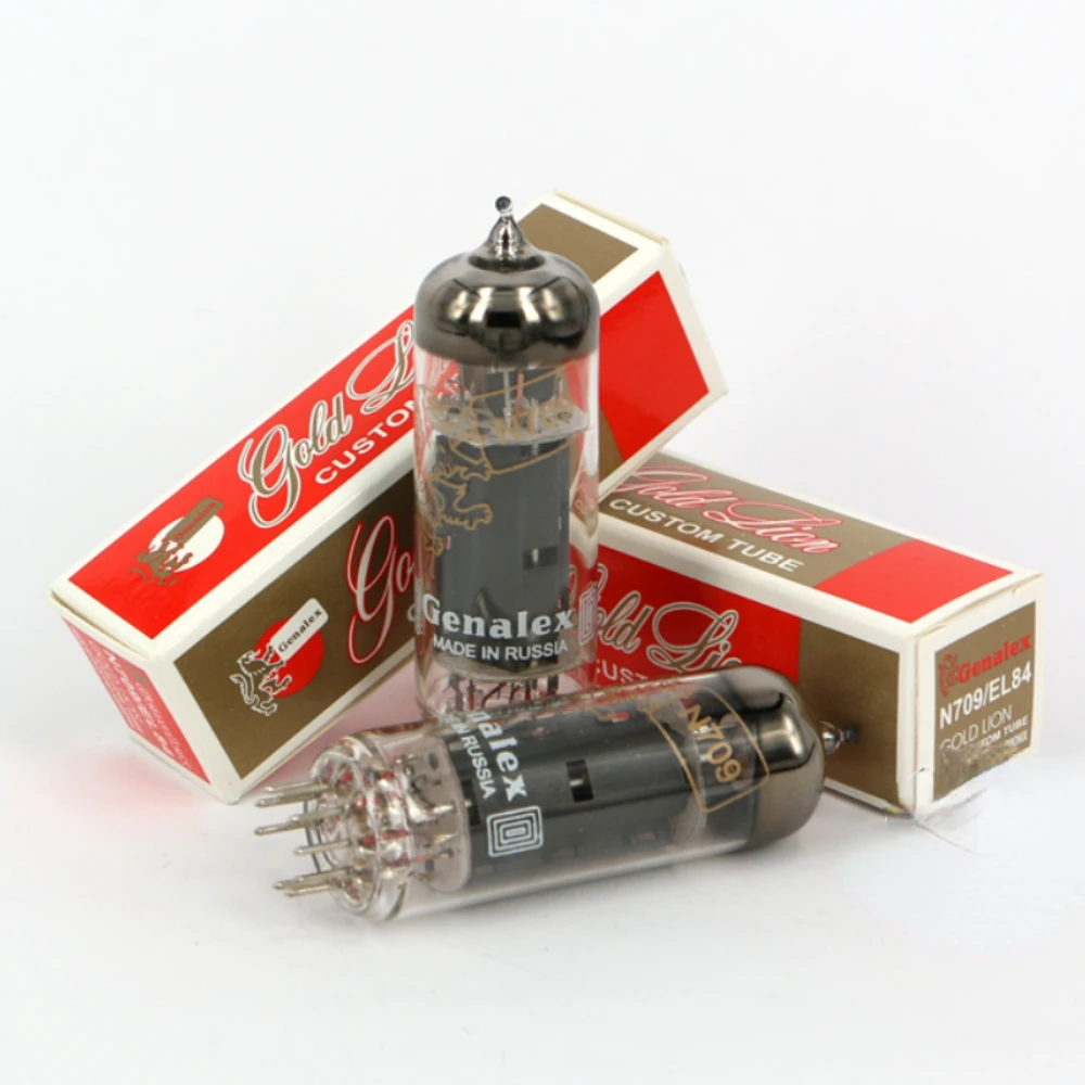 

GOLD LION EL84 N709 Обновление ламповой лампы 6P14 6BQ5 6N14N HIFI Аудиоклапан Электронный ламповый усилитель Комплект DIY Match