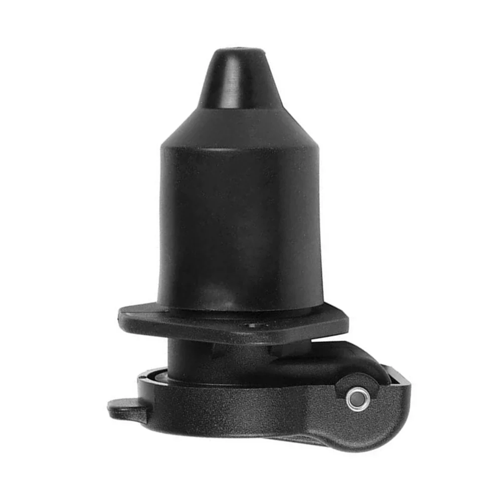 Socket 3-hole Socket 3 Socket Connector Truck Tractor 12V 12v 3 Pin Trailer Plug 12V Black Brand New Plastic Truck Tractor