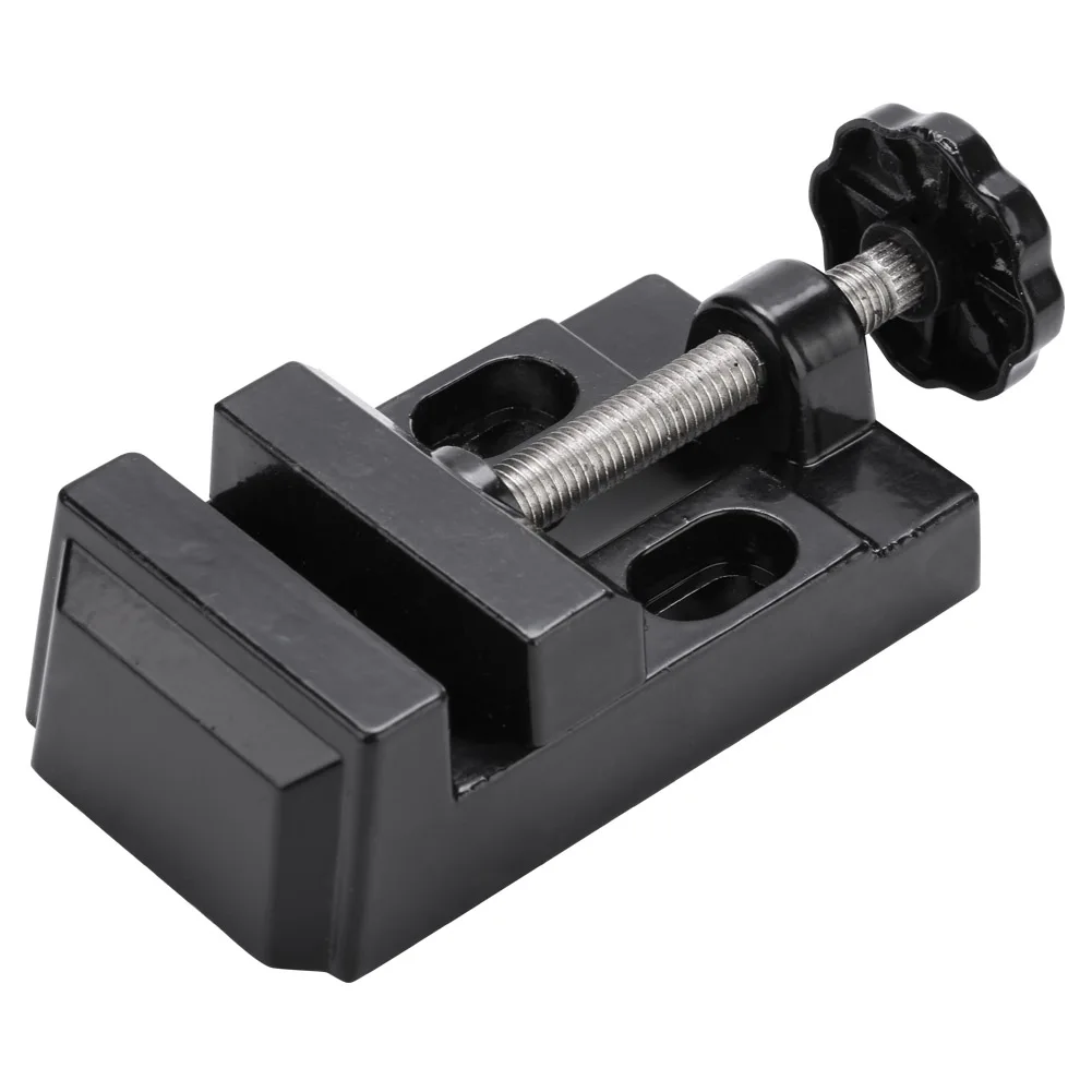 Bench Clamp Mini Flat Clamp Bench Vise Aluminum Alloy Drill Press Vice Carving Tools Machine Tools Accessories