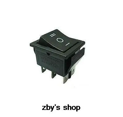 5x DPDT NO/OFF/NO Forward-Stop-Reverse 3 P 15/30A  6 Pins Boat Rocker Switch