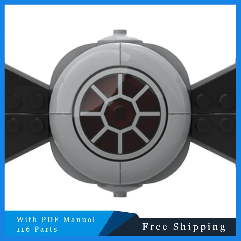 116 ELEMENTÓW Seria Star Battle Samolot w Stylu Muszki Technologia Modułowe Klocki Model Zabawka do Składania dla Dzieci Prezent na Festiwal