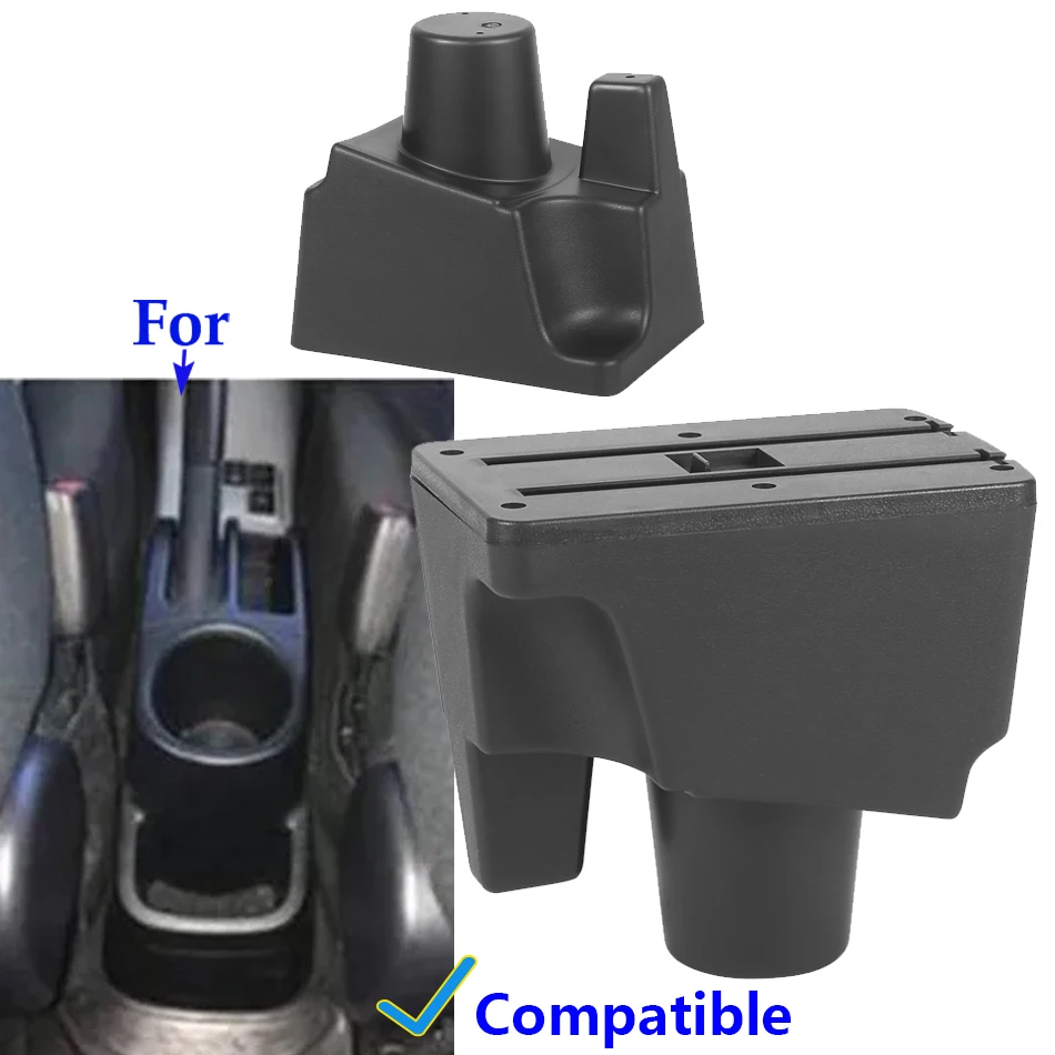 For Toyota Aqua Armrest Box For Toyota Prius C Aqua Car Armrest Auto Storage Box heighten Interior Details Car Accessories