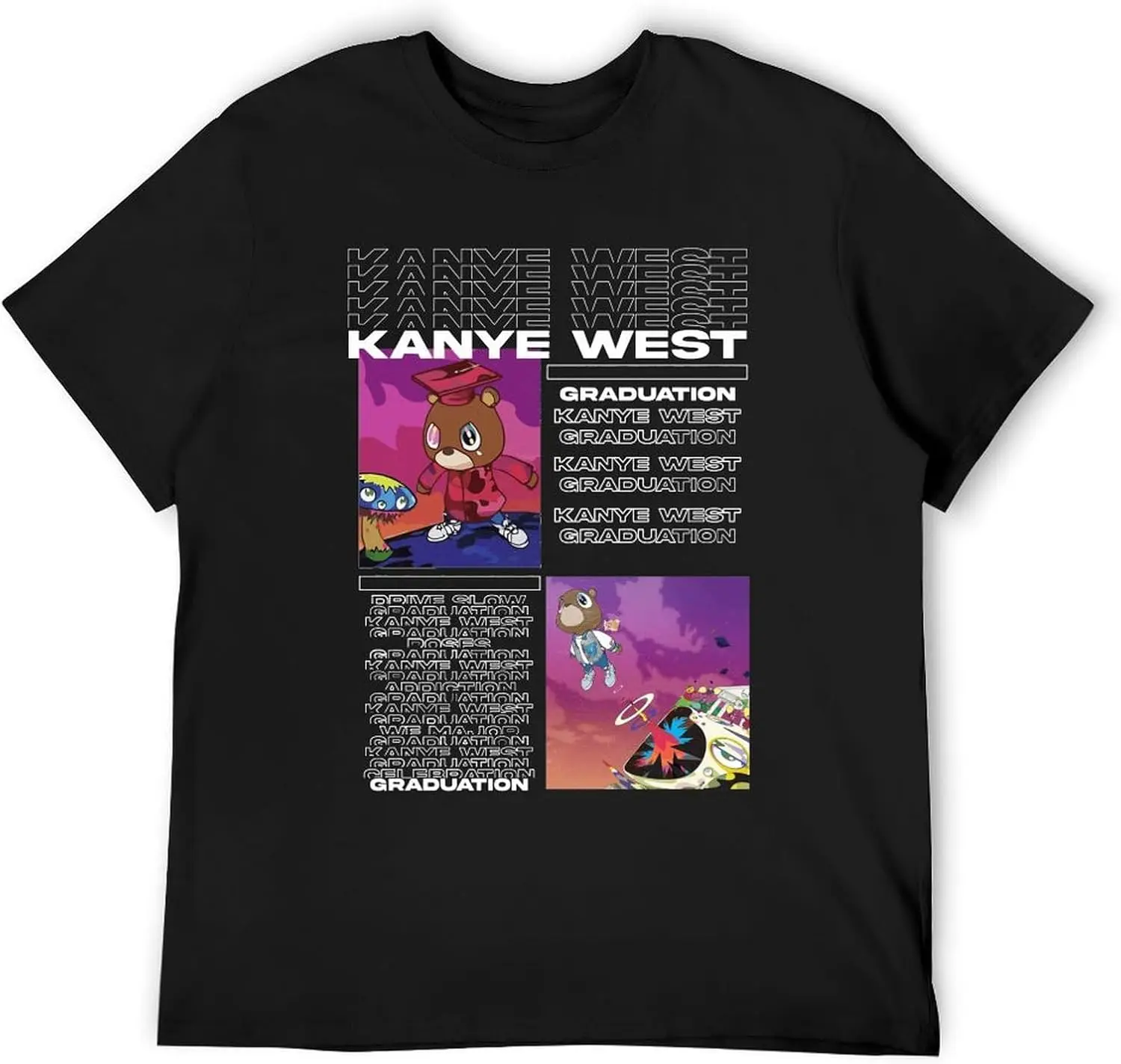 تي شيرت رجالي ونسائي كلاسيكي بلايز أنيق جرافيك تي شيرت قطني كاجوال بأكمام قصيرة تي شيرت صيفي ملابس