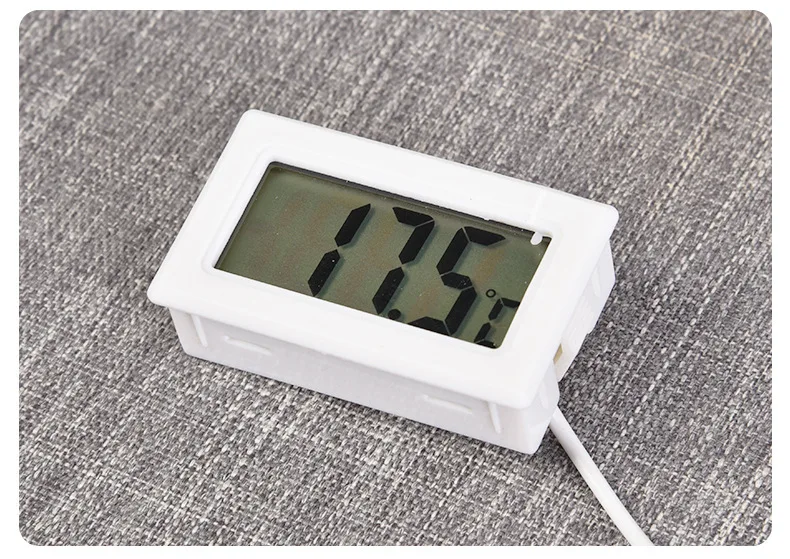 LCD Digital Aquarium Thermometer Temperature Detector Fish Alarm Electronic Digital Thermometer Fish Tank Aquarium Thermometer