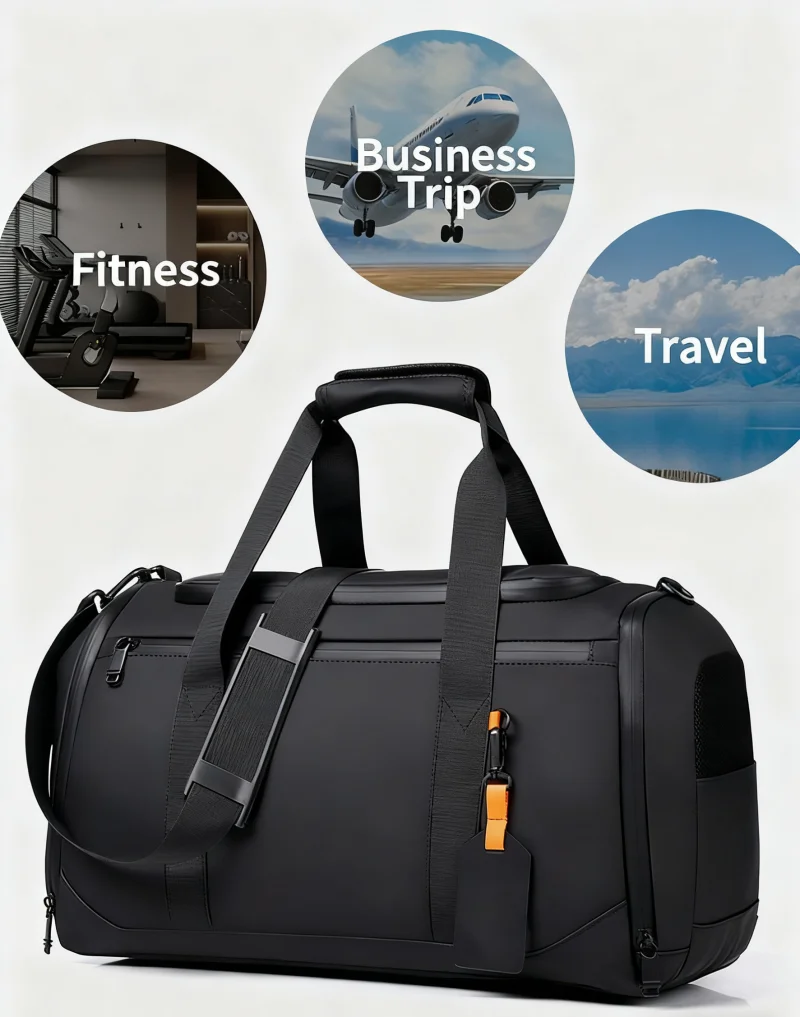 Travel Bag for Men and Women 2025 New Handheld Luggage Bag Large Capacity Sports Gym Bag Outdoor Storage Bag