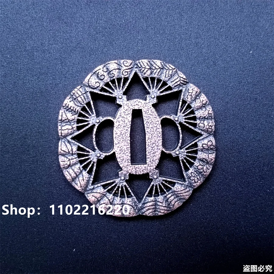 

Very Beautiful Alloy Handguard Guard Tsuba For Japanese Japan Real Katana Samurai Sword Fittings New Fan Theme