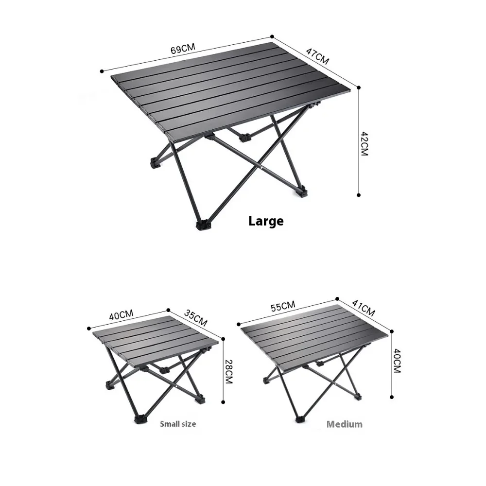 Portable Camping Table Foldable Garden Picnic Tables Ultralight Outdoors Camping Table Save Space Folding Dinner Desk Furniture