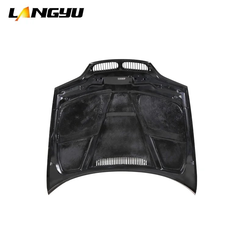 BMW E46 Hood 3 Series E46 Coupe Sedan LY Style Carbon Fiber Front Hood